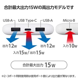ヨドバシ.com - エレコム ELECOM モバイルバッテリー 10000mAh
