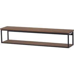 壁掛けラック 幅78×奥行15.5×高さ16.5cm KR-3861BK