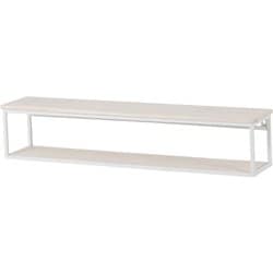 壁掛けラック 幅78×奥行15.5×高さ16.5cm KR-3861WH