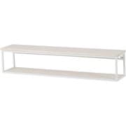 壁掛けラック 幅78×奥行15.5×高さ16.5cm KR-3861WH