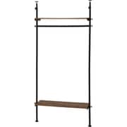 KTR-3152BR [突っ張りハンガーラック 幅90×奥行24×高さ187～264cm]