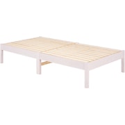 組立簡単 シングルベッド 幅99.5×奥行198×高さ36.5×床面高36cm MB-5145SWS