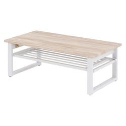 折れ脚テーブル 幅90×奥行45×高さ32.5cm LT-4398WH