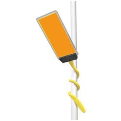 EGDC002FL [ADC12V COB極薄パネルライトくねくね棒 調光付 3000ルーメン 電球色]