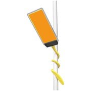EGDC002FL [ADC12V COB極薄パネルライトくねくね棒 調光付 3000ルーメン 電球色]