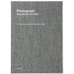 PDフォトアルバムベーシック L シャンブレーグレー 500190903