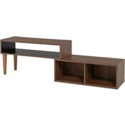 伸縮式テレビ台 幅75～135cm VTV-7260BR