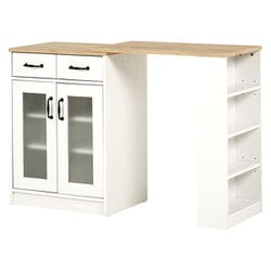 伸縮キッチンカウンター 幅73.5～121.5×奥行40（取手含む：43）×高さ84cm RCC-1636WS-S