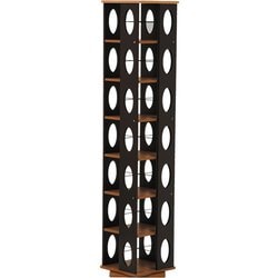 回転ラック 幅34×奥行34×高さ167cm MUD-7181BR