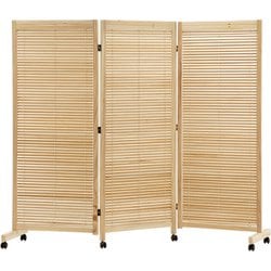 ルーバーパーテーション3連 幅192×奥行40×高さ165cm MS-8113NA