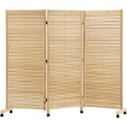 ルーバーパーテーション3連 幅192×奥行40×高さ165cm MS-8113NA