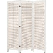 ルーバーパーテーション3連 幅45×高さ151cm×3連 MS-8123WS