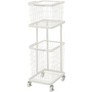 KR-3945WH [ランドリーラック 幅33×奥行42×高さ97cm]