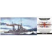 TRFM70011FH 1/700 WW.I イギリス海軍 巡洋戦艦HMS ライオン 1914年/1916年 2 in 1 フルハルモデル [組立式プラスチックモデル]
