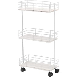 ラック 幅40.5×奥行20×高さ77cm KR-3855WH