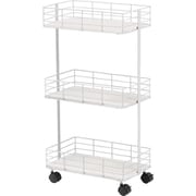 ラック 幅40.5×奥行25×高さ77cm KR-3856WH