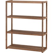 ラック 幅75×奥行28×高さ95cm MCC-6143LBR