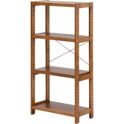 ラック 幅60×奥行30×高さ120cm MCC-6035LBR