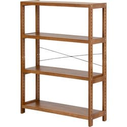 ラック 幅90×奥行30×高さ120cm MCC-6037LBR