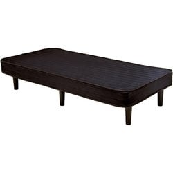 ボンネルコイルマットレスベッド 幅95×奥行195×高さ42cm KMB-3105BK