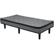 KMB-3108GY [ポケットコイルマットレスベッド 幅95×奥行195×高さ46cm]