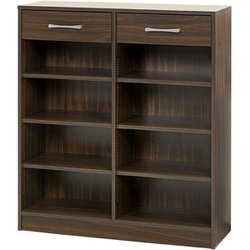 ブックラック 幅90×奥行30×高さ100cm RCC-1708BR