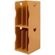 ブックスタンド 2個組 幅24.5×奥行25.5×高さ34.5cm(1台) MM-7205NA-S2