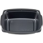 GYO0105 [冷凍対応容器 50入 FL-18-13R （45） 黒本体 CP800986]