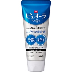 薬用ピュオーラ ハミガキ ストロングミント 115g [ハミガキ粉]
