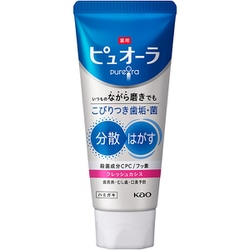 薬用ピュオーラ ハミガキ フレッシュカシス 115g [ハミガキ粉]