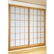 30031 [障子に貼るレース 無地調柄 幅100cm×丈200cm 2枚入り ホワイト 日本製]