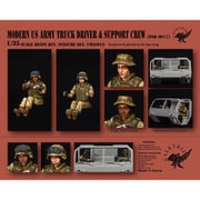 VM35015 1/35 現用 アメリカ M977トラック操縦手/助手セット 2体入 [組立式プラスチックモデル]