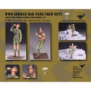 VW35010 1/35 WWII ドイツ・アフリカ軍団戦車兵セット2 I-IV号戦車用 2体入 [組立式プラスチックモデル]