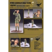 VW35012 1/35 WWII ドイツ・アフリカ軍団戦車兵2 水を飲む兵士 [組立式プラスチックモデル]
