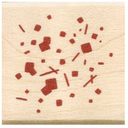 年賀 ワンポイントスタンプ 点模様 11024-071