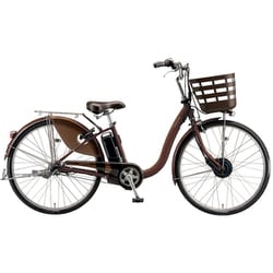 電動アシスト自転車 フロンティア DX 26インチ 内装3段変速 P.Xショコラブラウン F6DB45