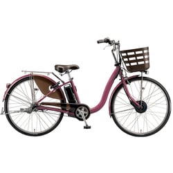 電動アシスト自転車 フロンティア DX 24インチ 内装3段変速 F.Xベルベットローズ F4DB45