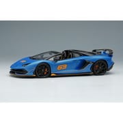 EM517H 1/43 ランボルギーニ アヴェンタドール SVJ 63 Roadster 2019 ブルーアリオネ [レジンキャストミニカー]