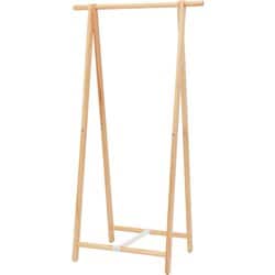 ハンガーラック 幅80×奥行47×高さ150cm MHR-6034NA