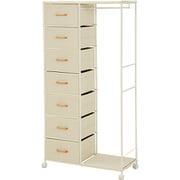 KHR-3158WH [ハンガーラック 幅80×奥行35.5×高さ155cm]