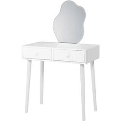 きこさま専用ドレッサー本体 軒先渡し】萩原 ドレッサー 幅750×奥行480×高さ1235mm ホワイト