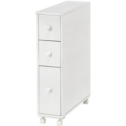 トイレラック 幅16×奥行50×高さ66cm MTR-6464WH