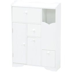 トイレラック 幅45×奥行14×高さ63cm MTR-6550WH