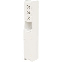 トイレラック 幅15.5×奥行20.5×高さ93cm MTR-4008WH