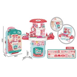 i MINI KITCHEN キャリーケース メイクアップセット [対象年齢：3歳～]