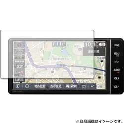 タッチスクリーン・タッチペン対応 強化ガラスと同等の高硬度9H クリア光沢フィルム トヨタ 7インチ NSZT-W68T T-Connectナビ用 互換品 f9h-lscn07-mc003514