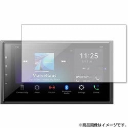 タッチスクリーン・タッチペン対応 強化ガラスと同等の高硬度9H クリア光沢フィルム Pioneer carrozzeria DMH-SZ700用 互換品 f9h-lscn06-mc002361
