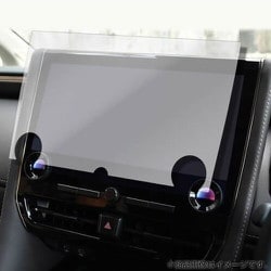 タッチスクリーン・タッチペン対応 ハードキズが付きにくいコート仕様 指紋防止フィルム トヨタ アルファード/ヴェルファイア（40系 2023年 6 月） 14インチ ディスプレイオーディオ Plus用 互換品 anti-f-lscn15-mc005734
