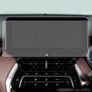 タッチスクリーン・タッチペン対応 ハードキズが付きにくいコート仕様 指紋防止フィルム トヨタ ハリアー 80系 カーナビ 12.3インチ用 anti-f-lscn15-mc003171
