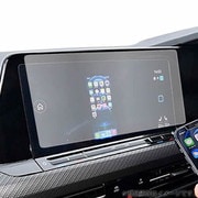 タッチスクリーン・タッチペン対応 ハードキズが付きにくいコート仕様 指紋防止フィルム VW ゴルフ 8 (10インチ)用 anti-f-lscn08-mc004789